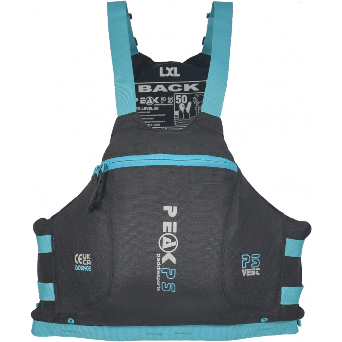 2026 Peak PS Peddelsport Drijfvest 26PSV - Black